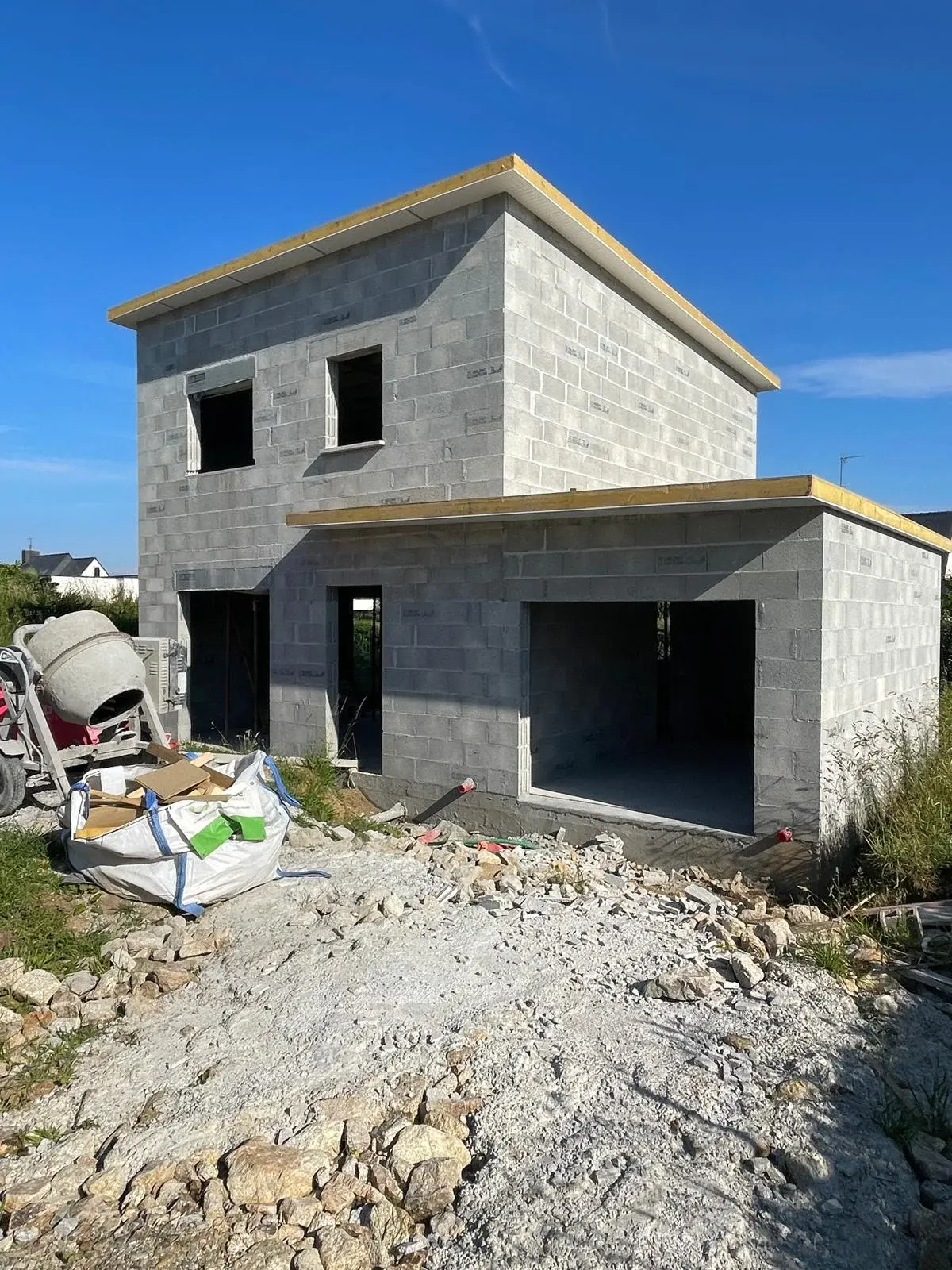 Construction d'une nouvelle maison